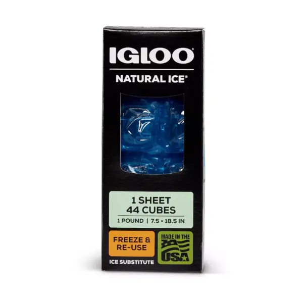 Igloo Natural Refreezable Ice Cubes - 1lb