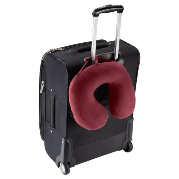 Lewis N. Clark Comfort Neck Travel Pillow - Red