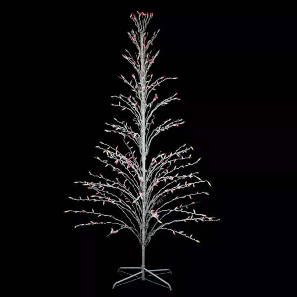 Northlight 9' Christmas Cascade Outdoor Yard Art Decoration Twig Tree - Multi-Color