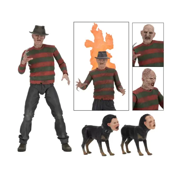 A Nightmare on Elm Street 2: Freddy's Revengs Ultimate Freddy Krueger 7" Action Figure & Accessories