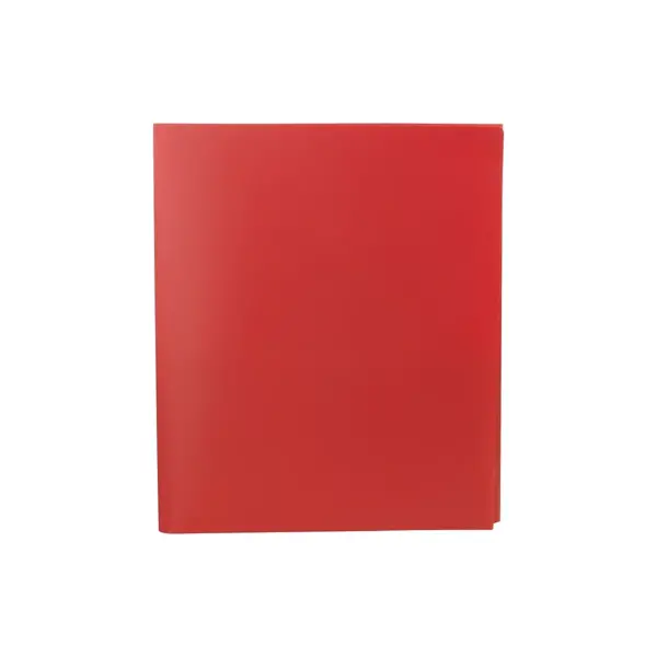 Staples Pocket Folder Tri-Fold Red 5/Pack (23300) 951441