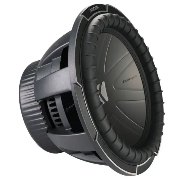 Kicker 42CWQ124 12" CompQ Subwoofer w/ Dual 4-Ohm Voice Coils