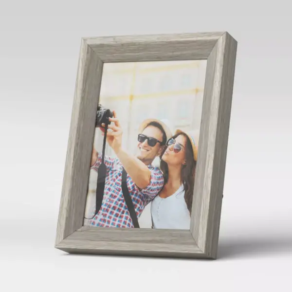 4" x 6" Wedge Picture Frame Gray - Room Essentials™