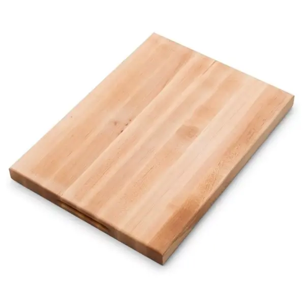 John Boos Block 15 Inch Wide Reversible Cutting/Carving Board with Juice Groove, 20 x 15 x 1.5 Inch, Solid Maple Wood