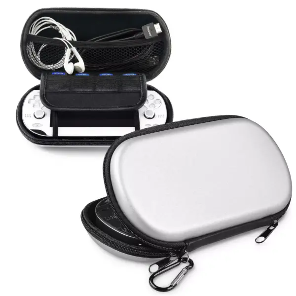 INSTEN Eva Case compatible with Sony Playstation Vita, Silver