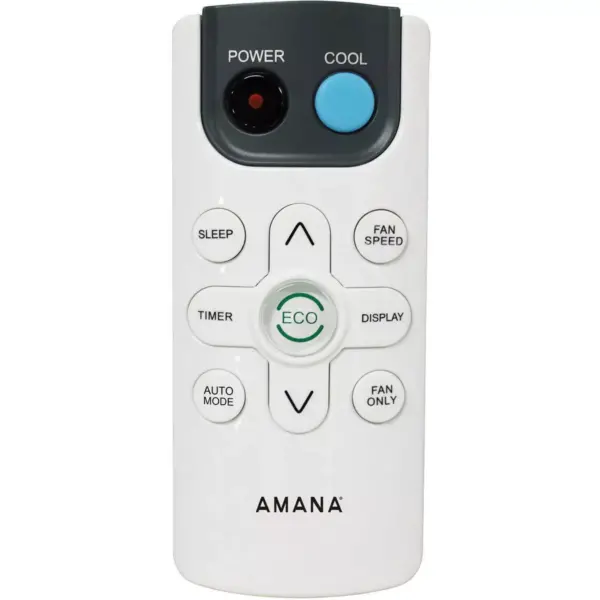 Amana 10,000 BTU 115V Window-Mounted Air Conditioner AMAP101BW with Remote Control