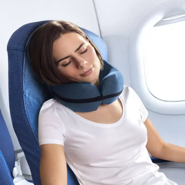 Brookstone Clove Travel Pillow - Blue