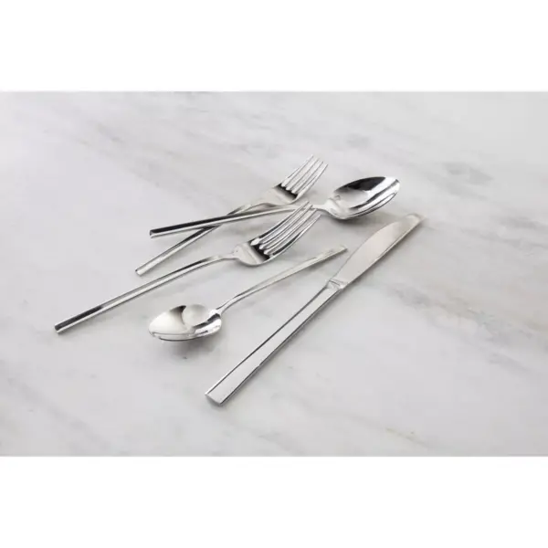 42pc Stainless Steel Theo Silverware Set - Fortessa Tableware Solutions