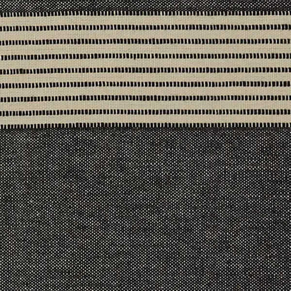 Split P Graphite Stripe Table Runner - 72"L - Gray