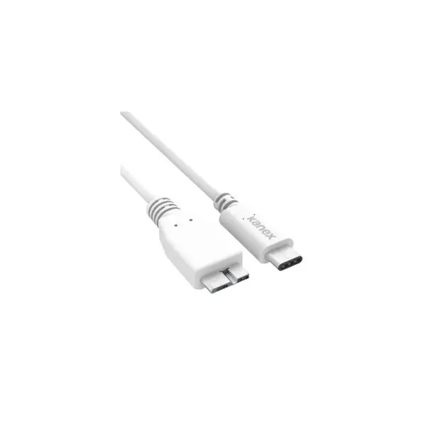 Kanex USB-C to Micro-B Cable 4 Feet - White