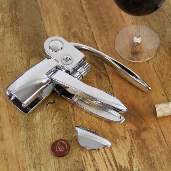 Vinturi Traditional Lever Wine Opener - Chrome