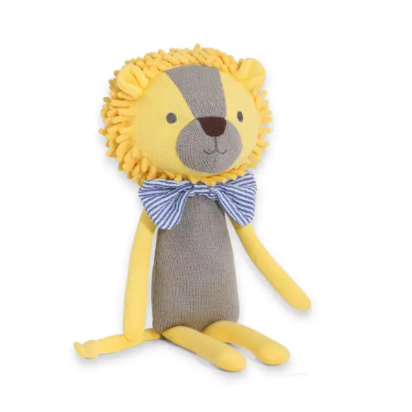 The Peanutshell Leon the Lion Knit Plush