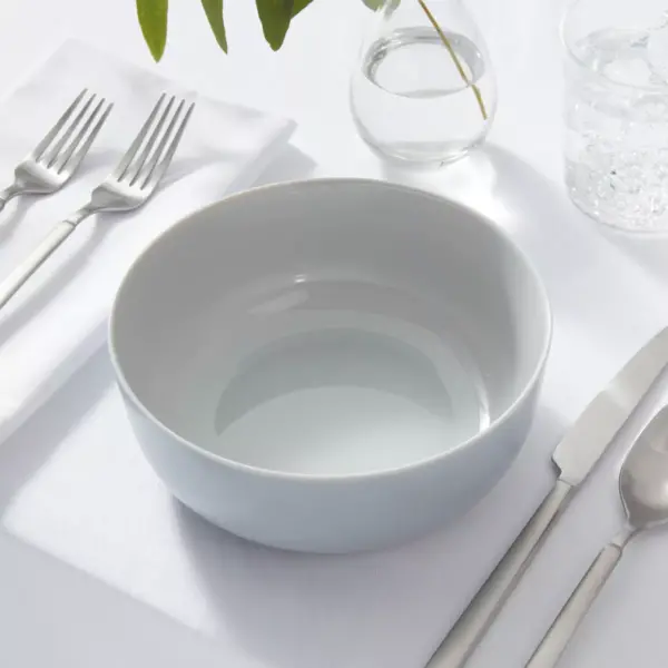 44oz 3pk Glass Dinner Bowls Gray - Made By Design™