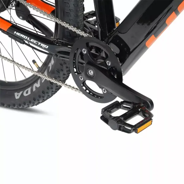 Hero Cycles 27.5" Mountain Electric Bike - Orange/Black