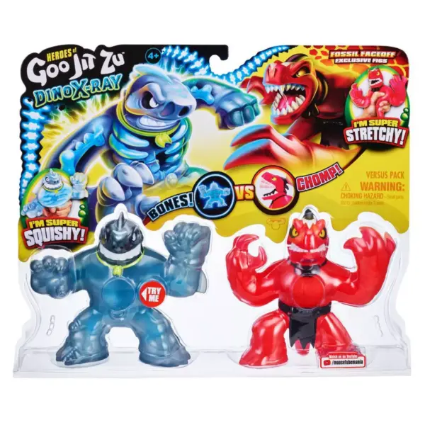 Heroes of Goo Jit Zu Dino X-Ray Versus Pack - Thrash vs Verapz