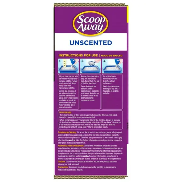 Scoop Away Super Clump Clumping Cat Litter Unscented - 25lb