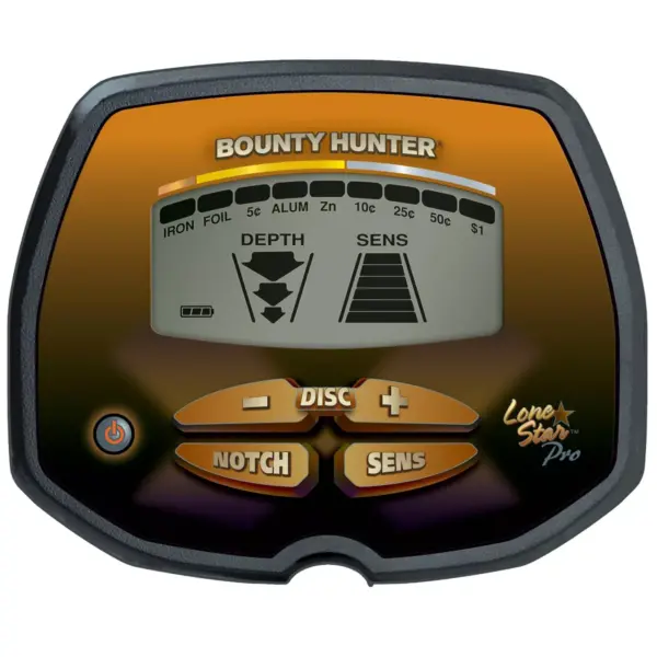 Bounty Hunter Lone Star Pro with Pinpointer - Black