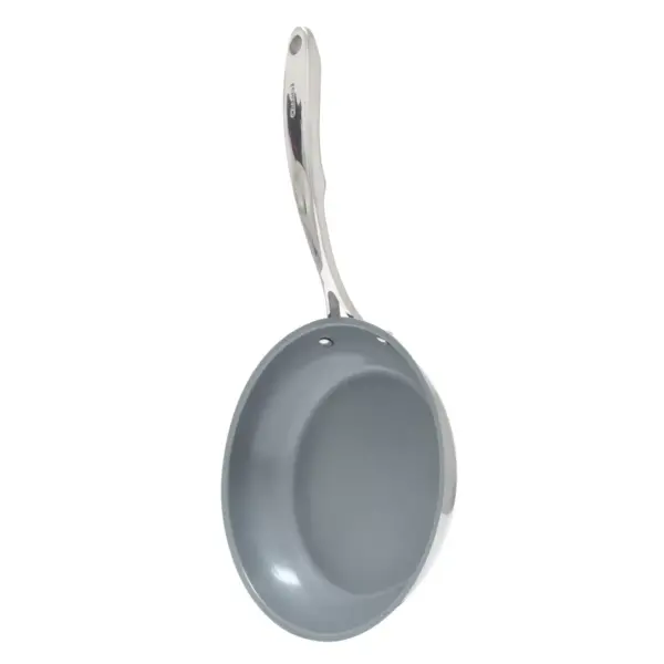 Chantal Induction 21 Steel 10" Stainless Steel with Ceramic Coating Fry Pan