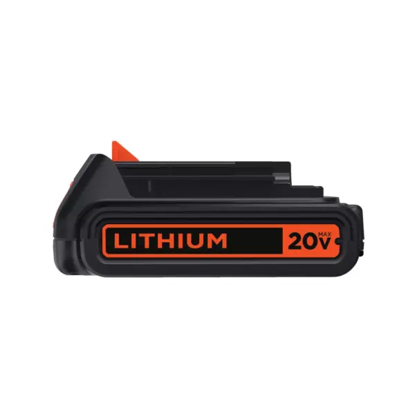 Black & Decker LBXR20CK 20V MAX 1.5 Ah Lithium-Ion Battery and Charger Kit