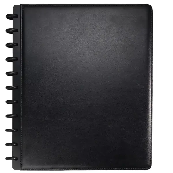 MyOfficeInnovations Arc Customizable Notebook 8-1/2" x 11" 60 Sh. Narrow Ruled Blk 886232