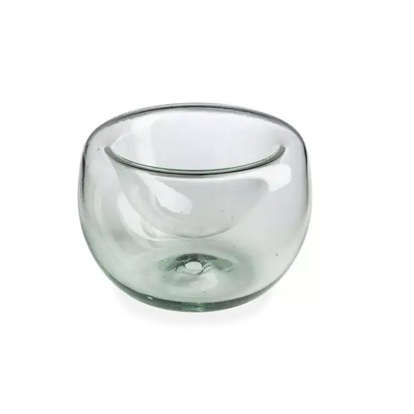 VivaTerra Recycled Glass Snack and Plant Holders, Small