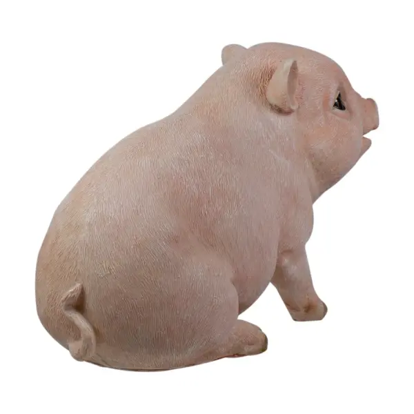 Northlight 12" Realistic Pink Piglet Outdoor Garden Statue