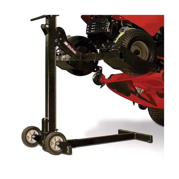 MoJack MJEZ Compact Folding 300 lb Capacity Riding Lawn Tractor Mower Lift Jack