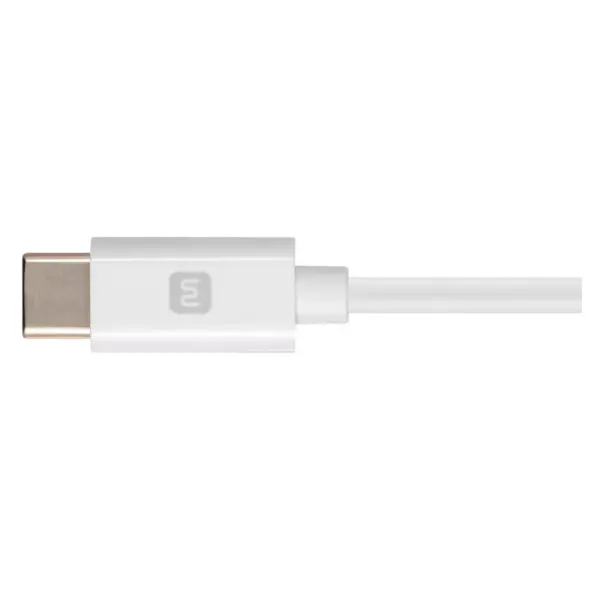 Monoprice Apple MFi Certified Lightning to USB Type-C and Sync Cable - 3 Feet - White | Compatible with iPod, iPhone, iPad with Lightning Connector