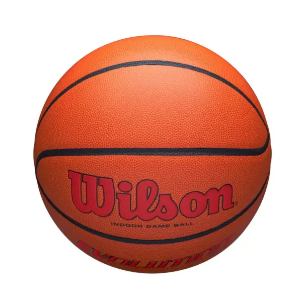 Wilson 28.5'' Evolution Game Basketball – Scarlet