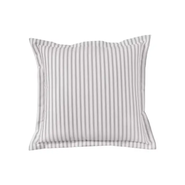 Crestwood Stripe Outdoor Deep Seat Pillow Back DuraSeason Fabric™ Gray - Threshold™