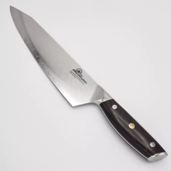 BBQ Dragon Damascus 8" Chef Knife