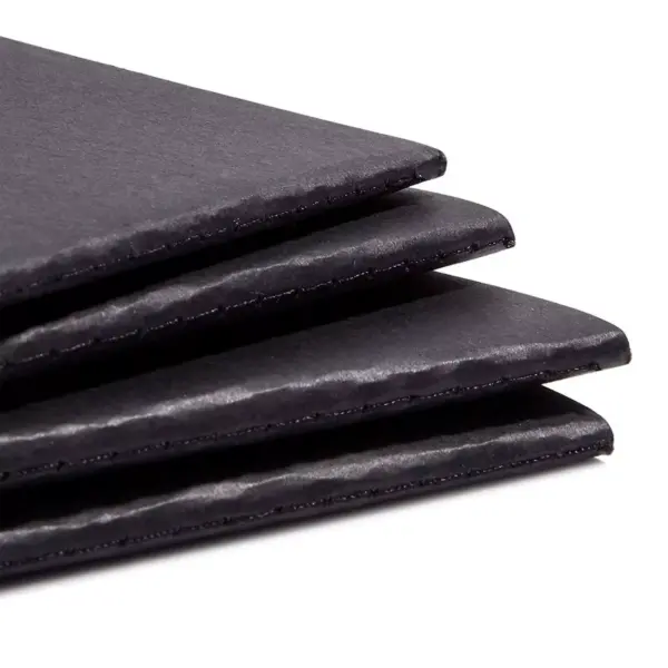 Paper Junkie 12-Pack Black Kraft Cover Traveler Notebook Journals (4 Patterns, 30 Pages, 5.5 x 8.25 in)