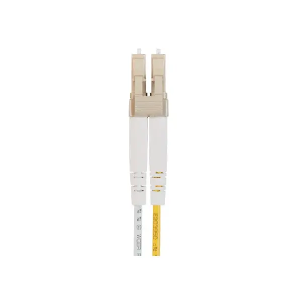 Monoprice OM3 Fiber Optic Cable - 20 Meters, LC/UPC-SC/UPC, Multi Mode, Duplex, 50/125 micrometer Type, 2.0mm, OFNR