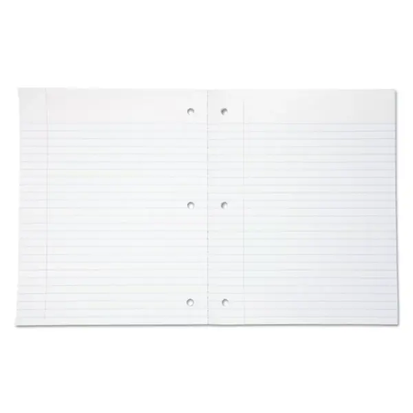 Mead Wireless Neatbook Notebook Wide Rule 10 1/2 x 8 White 80 Sheets 05222