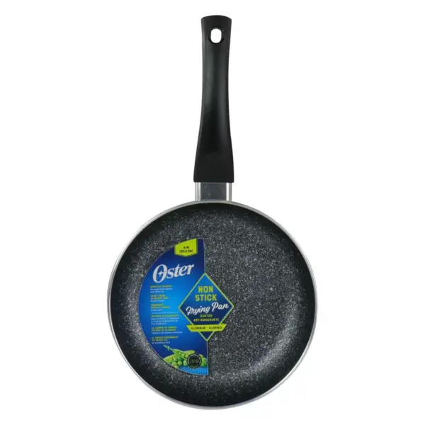 Oster 8 Inch Red Aluminum Non Stick Frying Pan with Bakelite Handle