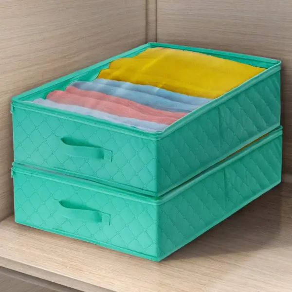 Sorbus 2pk Storage Closet Organizer Teal