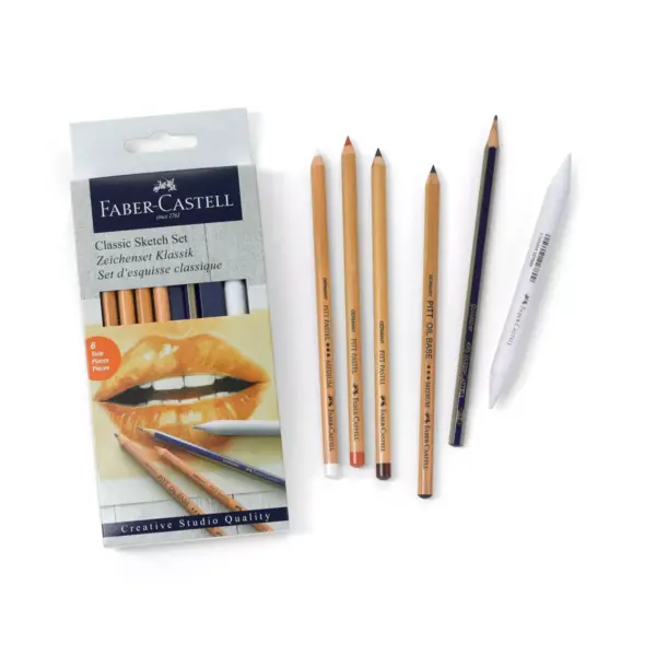 Faber-Castell 6pc Classic Sketch Set