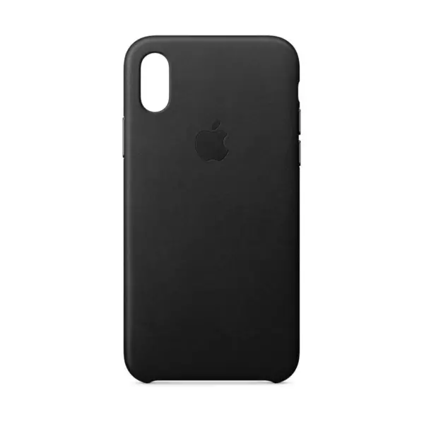 Apple iPhone 11 Pro/X/XS Leather Case - Black