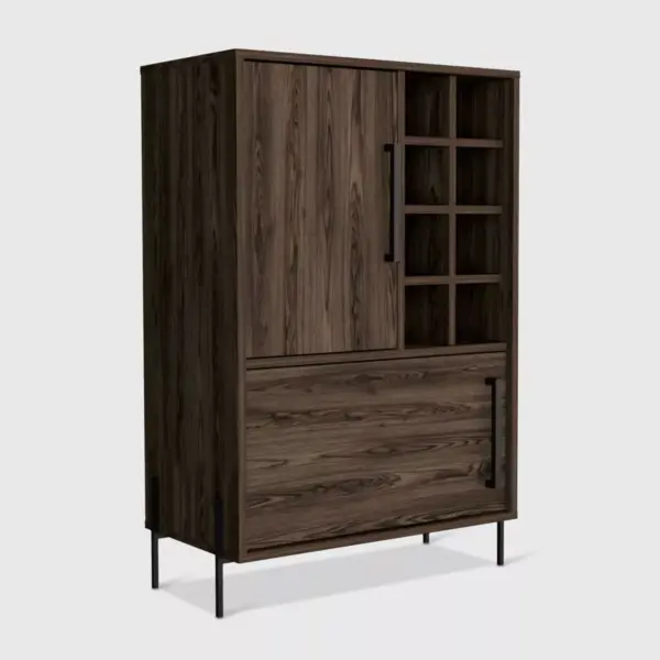 Page Bar Cabinet Brown - RST Brands