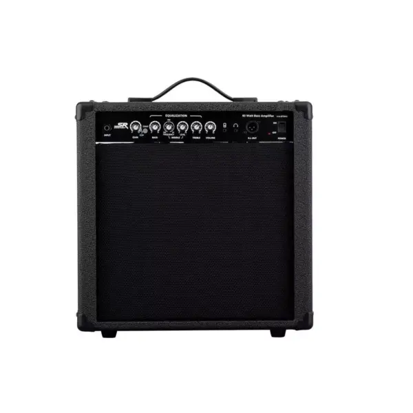 Monoprice 40-Watt 1x10 Bass Combo Amplifier, Built-in Compressor and Direct Injection XLR Output - Stage Right Series