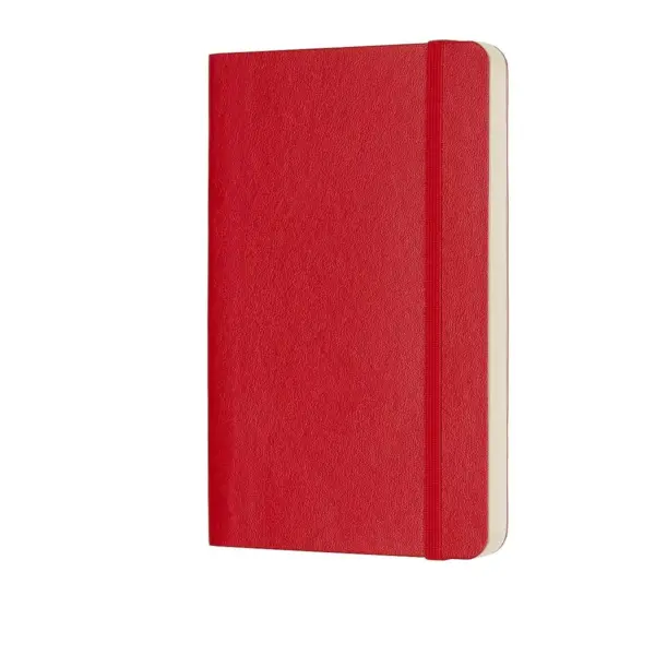 Moleskine Pocket, Dotted, Scarlet Red, Soft 854627