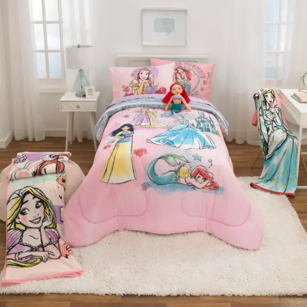 Twin Disney Princess Fairytales and Dreams Sheet Set