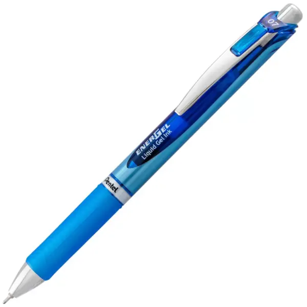 Pentel Energel Deluxe 2ct Blue Medium tip Gel Ink Pen