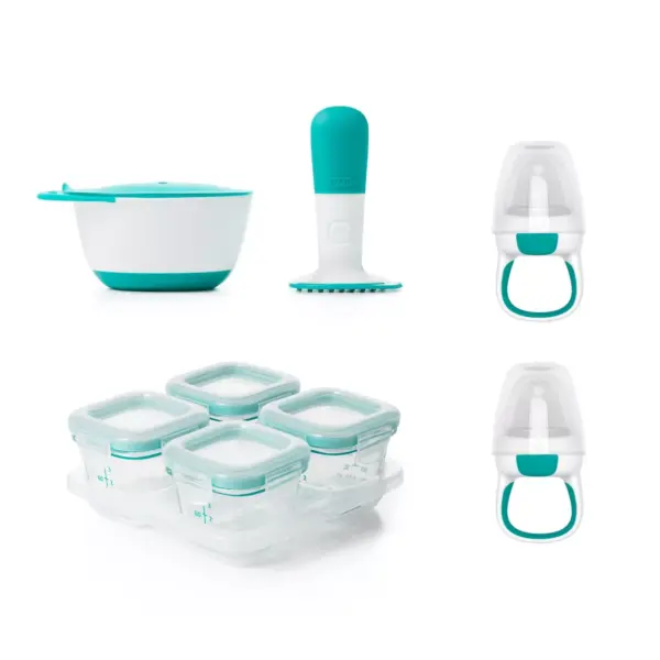 OXO TOT Toddler Feeding Prep Set - Teal