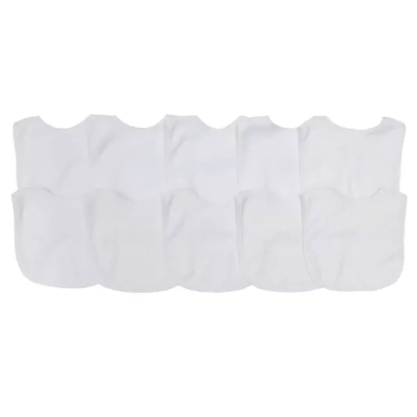 Neat Solutions 10pk White Bib Set