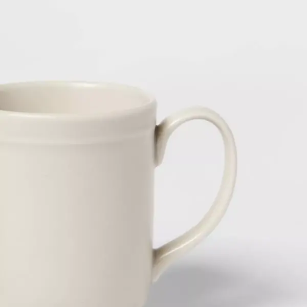 8oz Porcelain Courtland Mug White - Threshold™