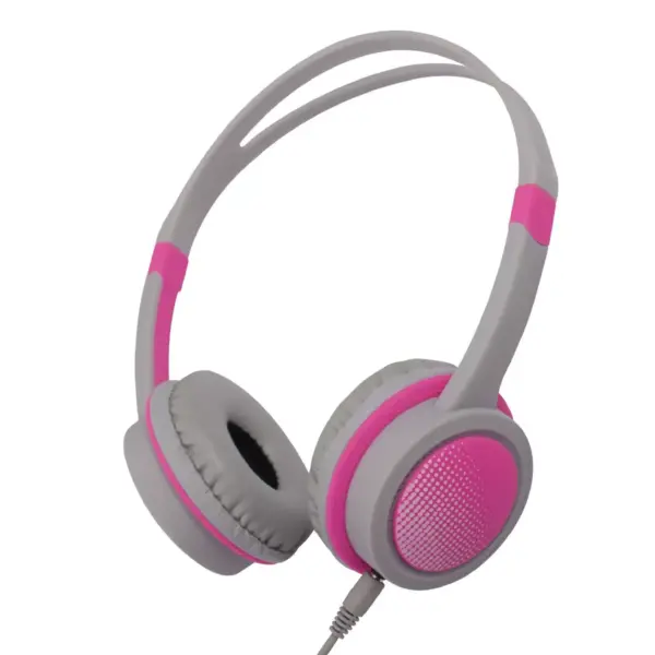 Insten Kids Headphones Wired 3.5mm On-Ear Earphones with 85dB Safe Volume Limited for Boys Girls Children, Pink