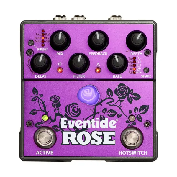 Eventide Rose Digital Delay Effects Pedal