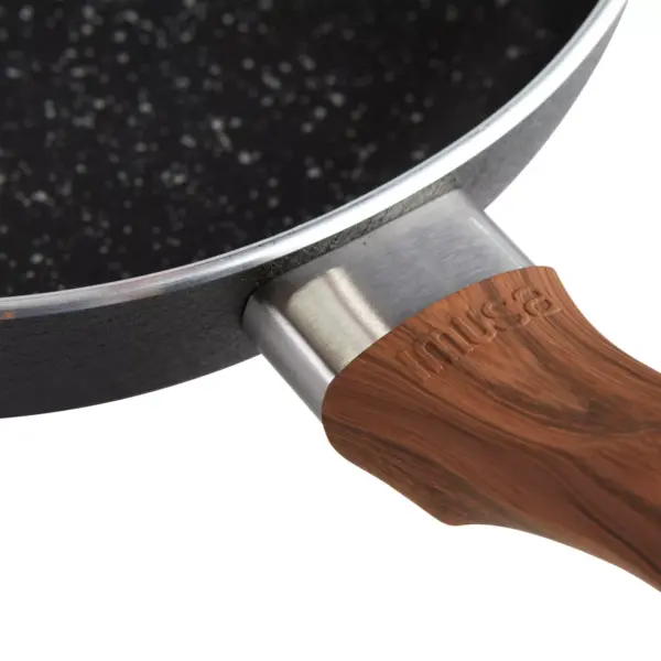 IMUSA 12" Fry Pan with Wood Handle