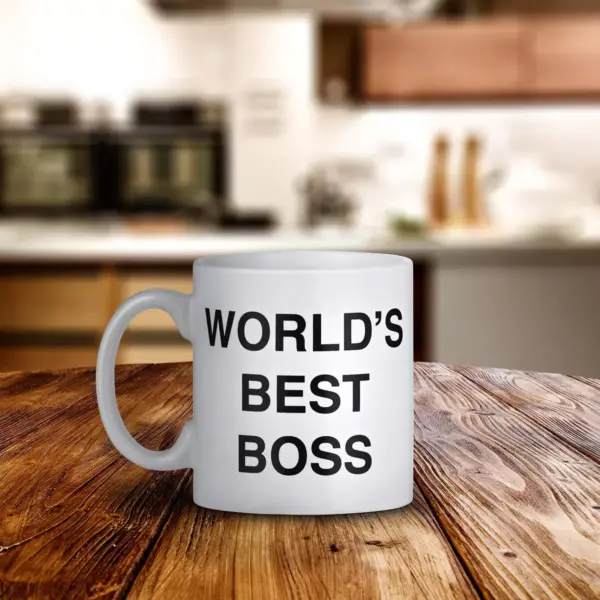 Surreal Entertainment The Office "World's Best Boss" Ceramic Coffee Mug | 20 ounces